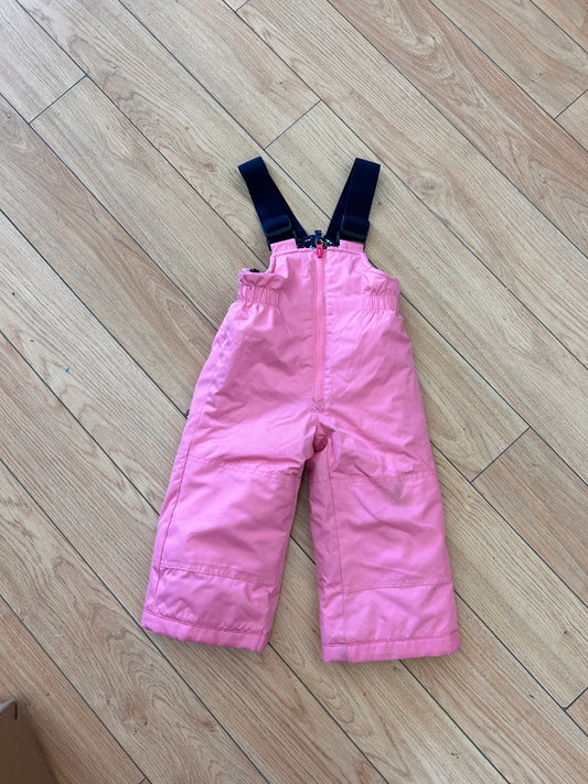 George 2t pink snowpants