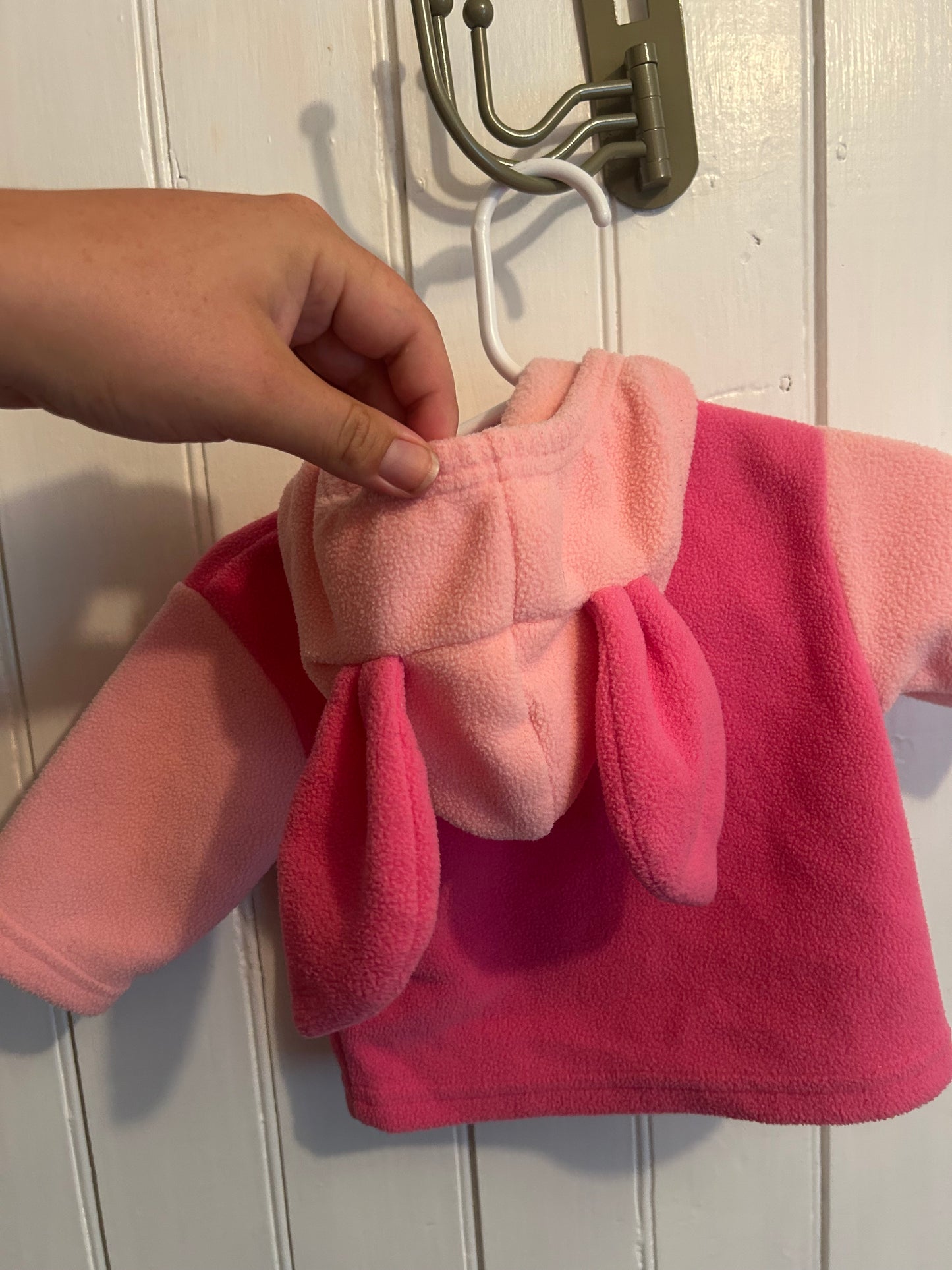 Disney 3m pink piglet fleece hoodie