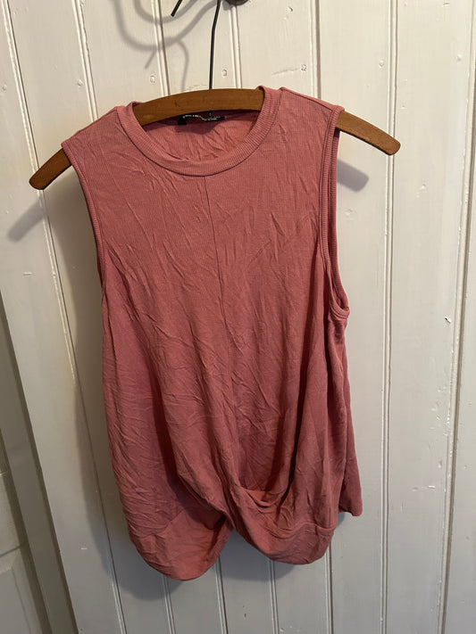 Shein large pink twist tank