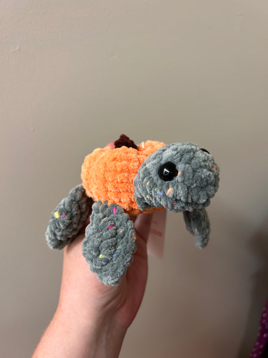 Pumpkin turtle Plushie