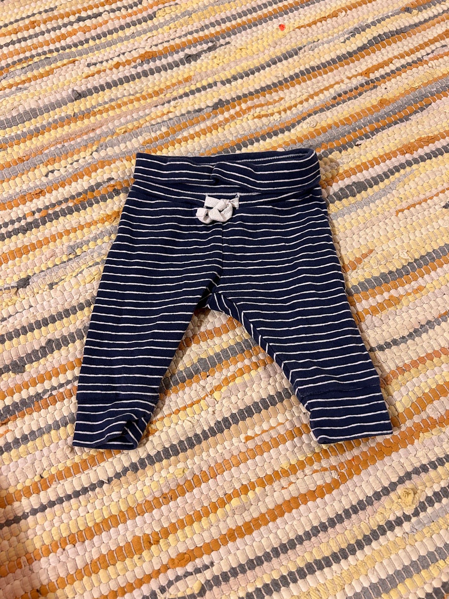 Gerber 0/3m blue striped pants