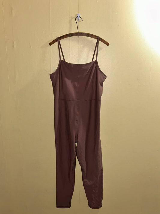 Old navy active xl brown jumpsuit