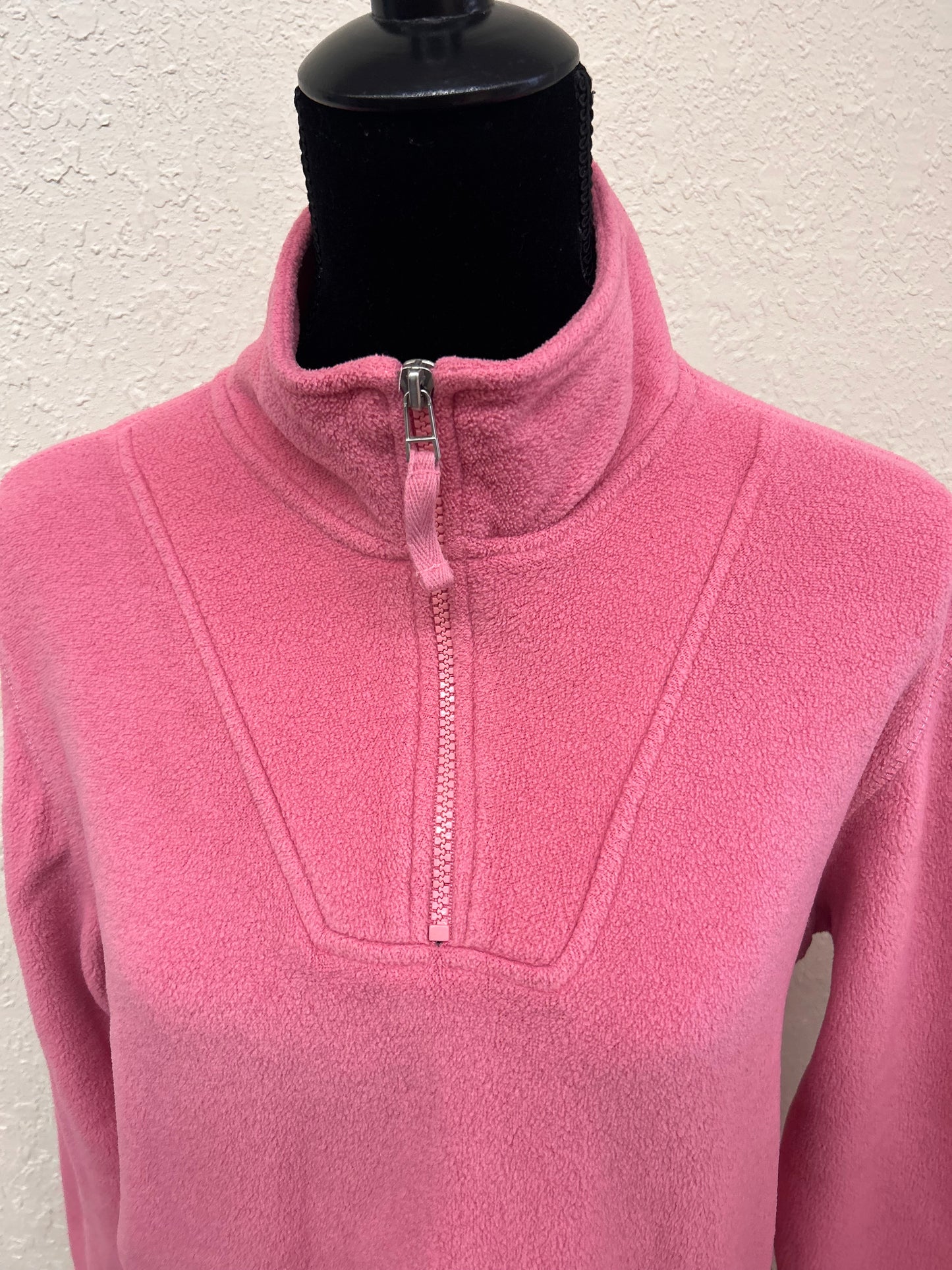 Enuf xl pink fleece quarter zip sweater