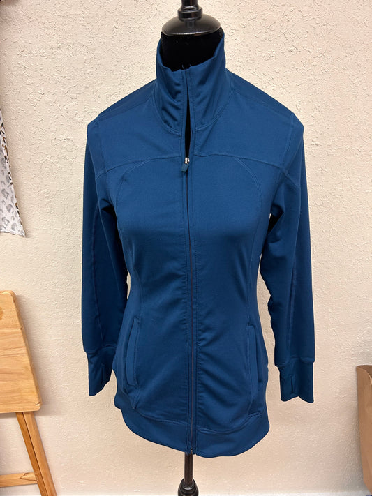 Old navy small navy blue athletic zip up sweater