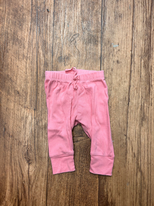 Gap 0/3m pink pants