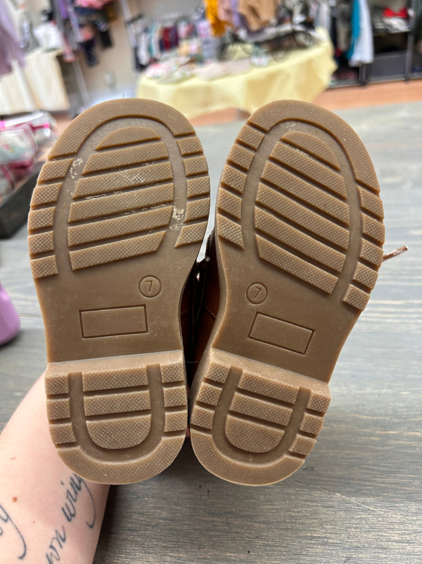 NEW Gap toddler 7 brown loafers