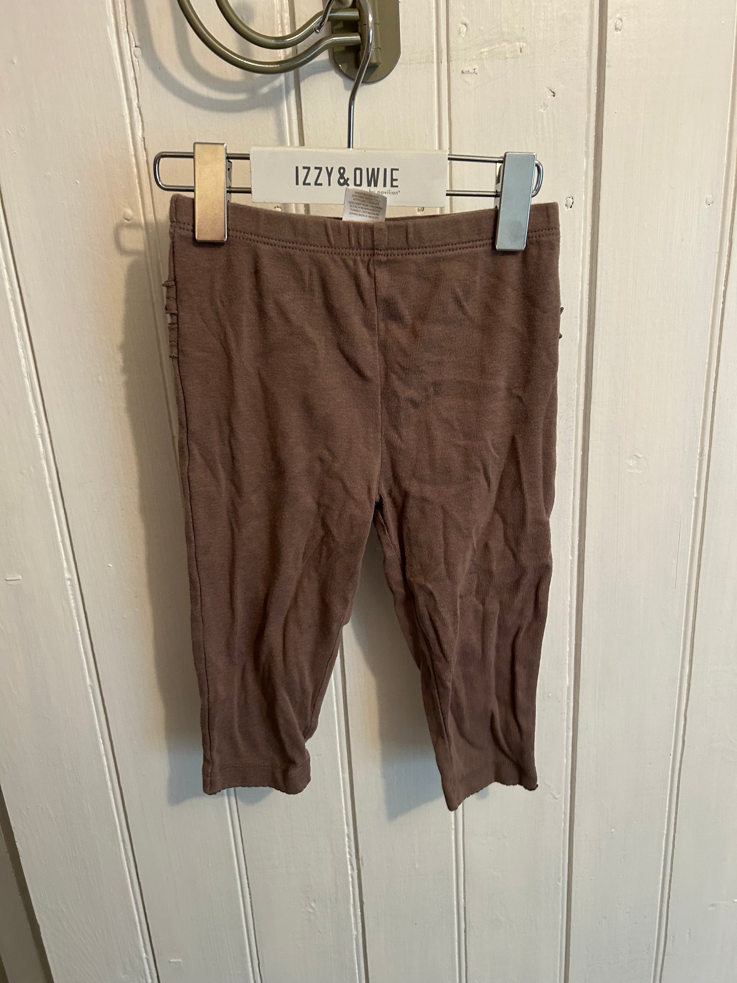 Carters 18m brown ruffle bum leggings