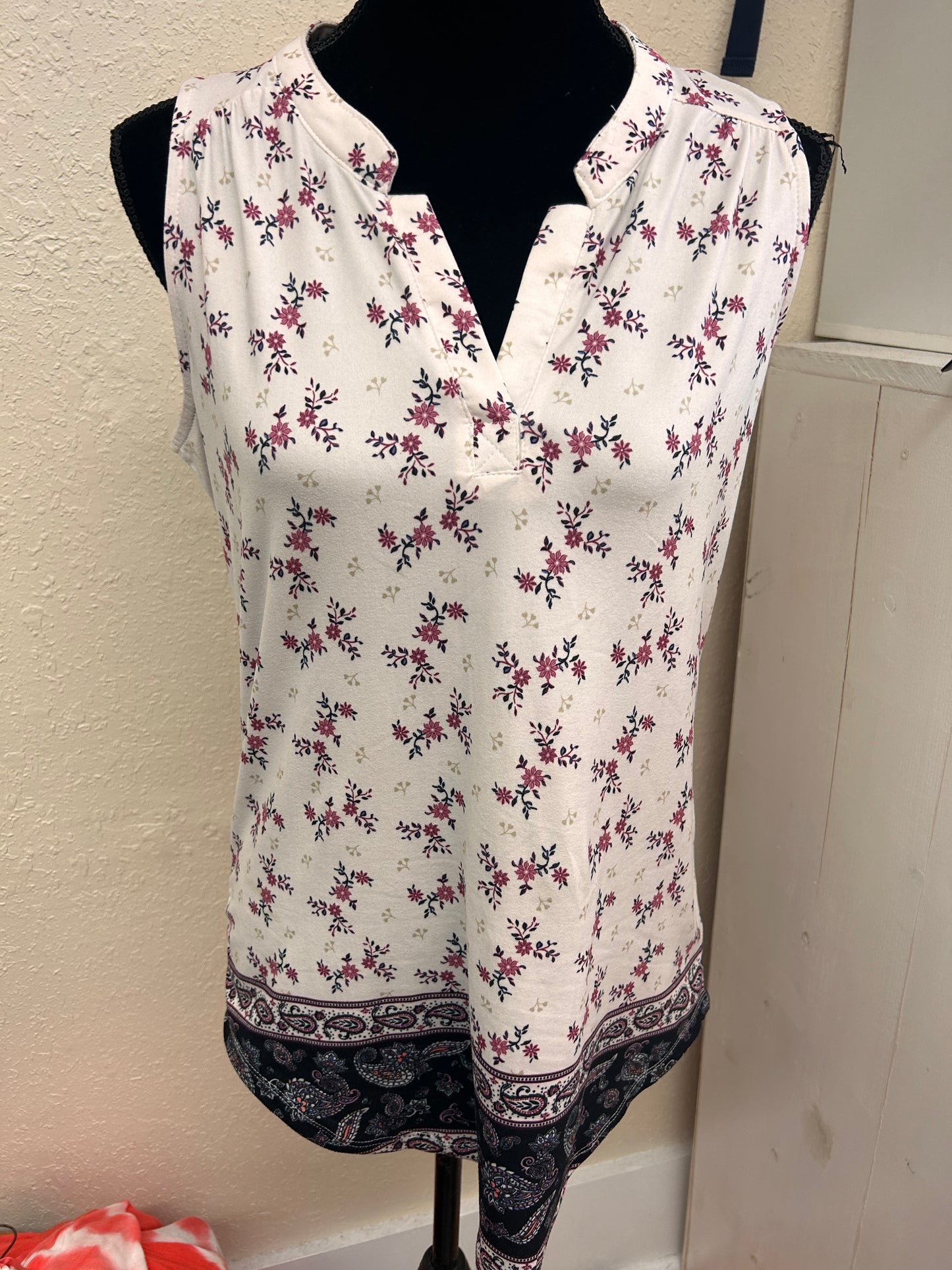 Ardene small floral tank top