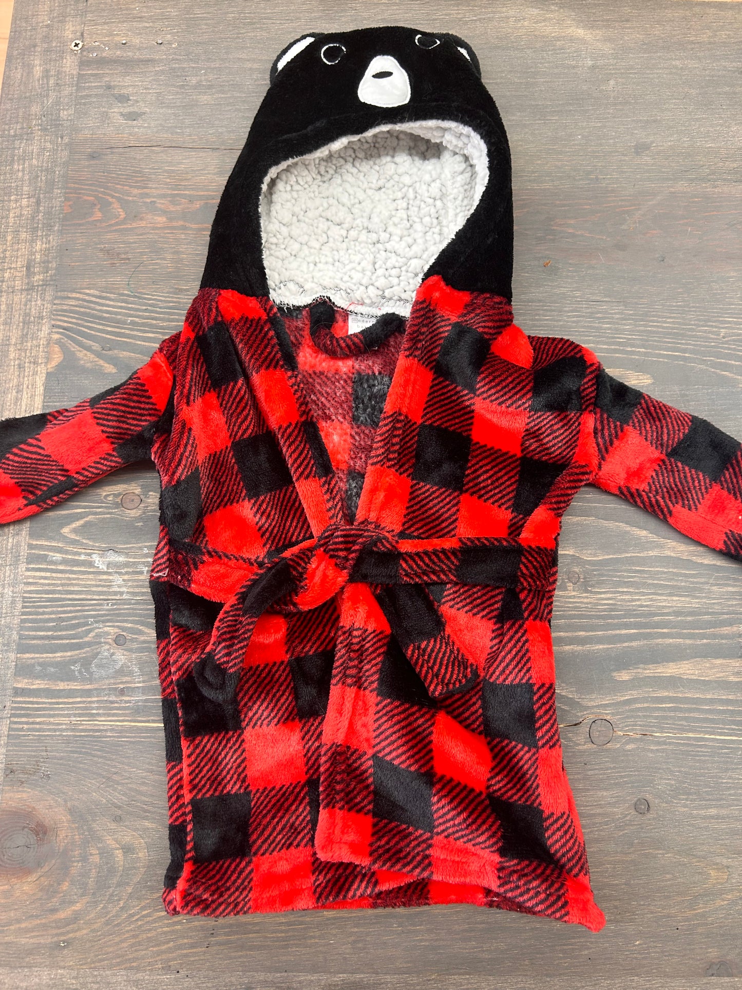 Modern baby 0/9m bear robe