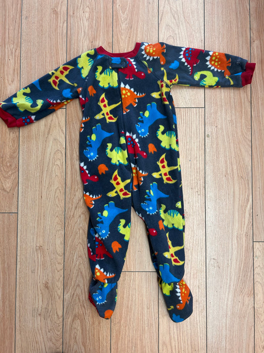 Children’s place 18/24m multicoloured Dino fleece sleeper