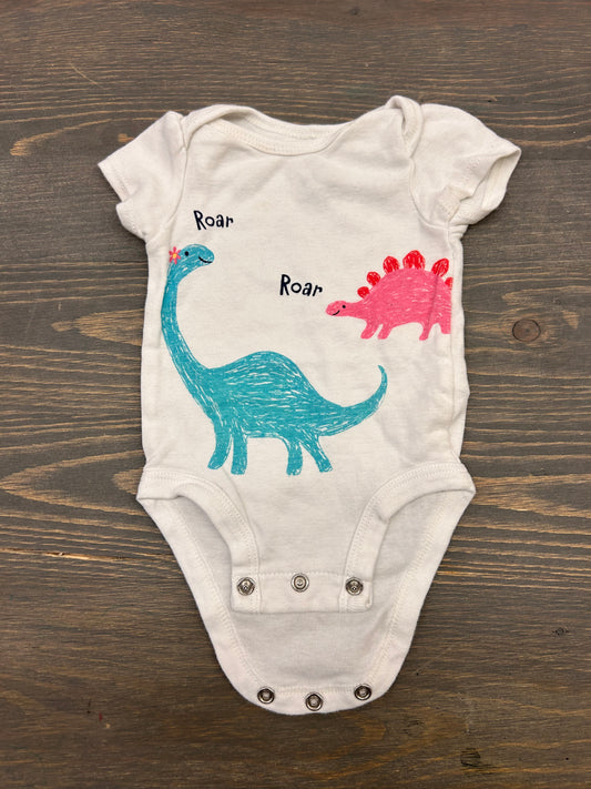 Carters newborn Dino onesie