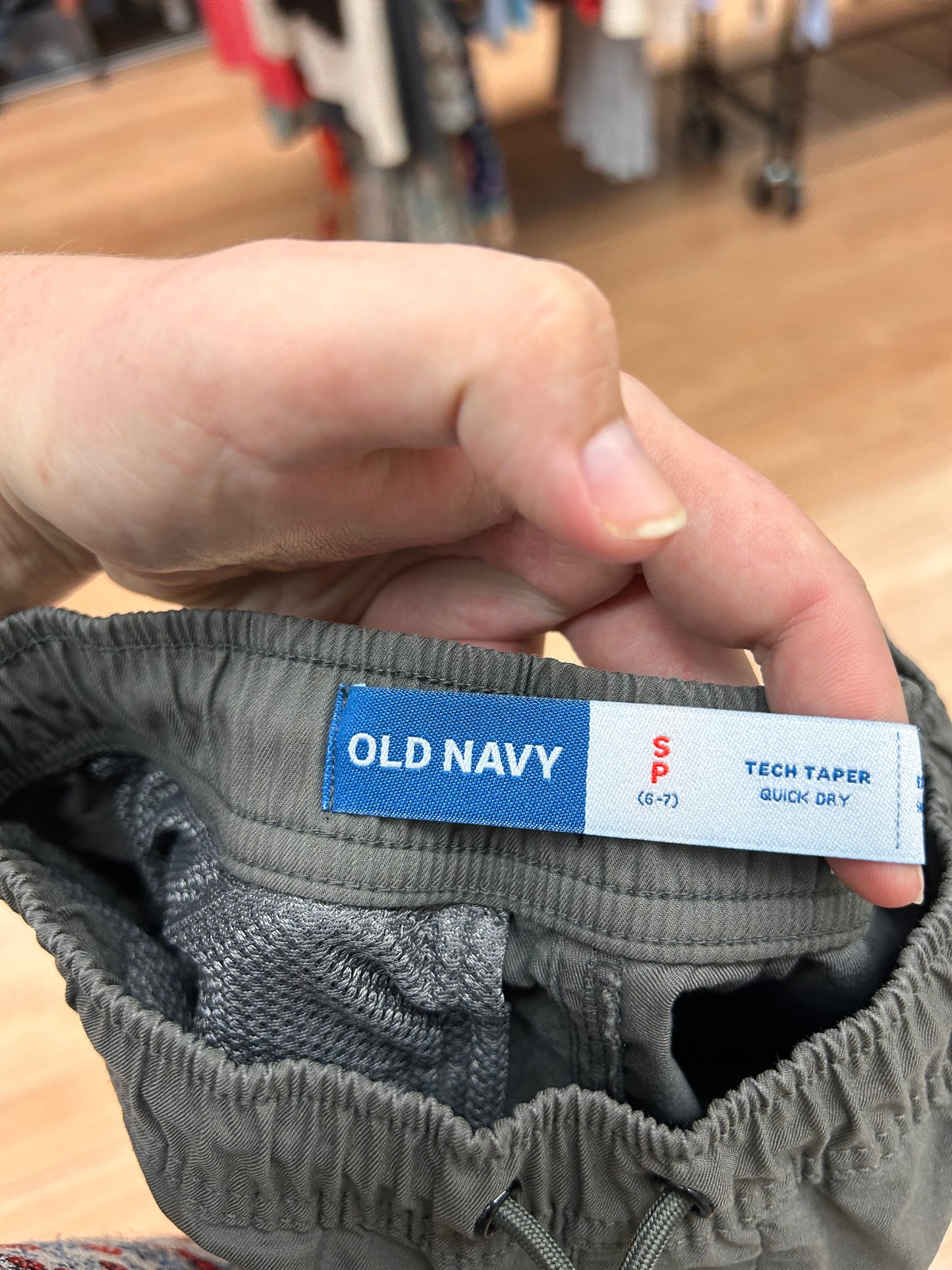 Old navy 6/7 brown cargo pants