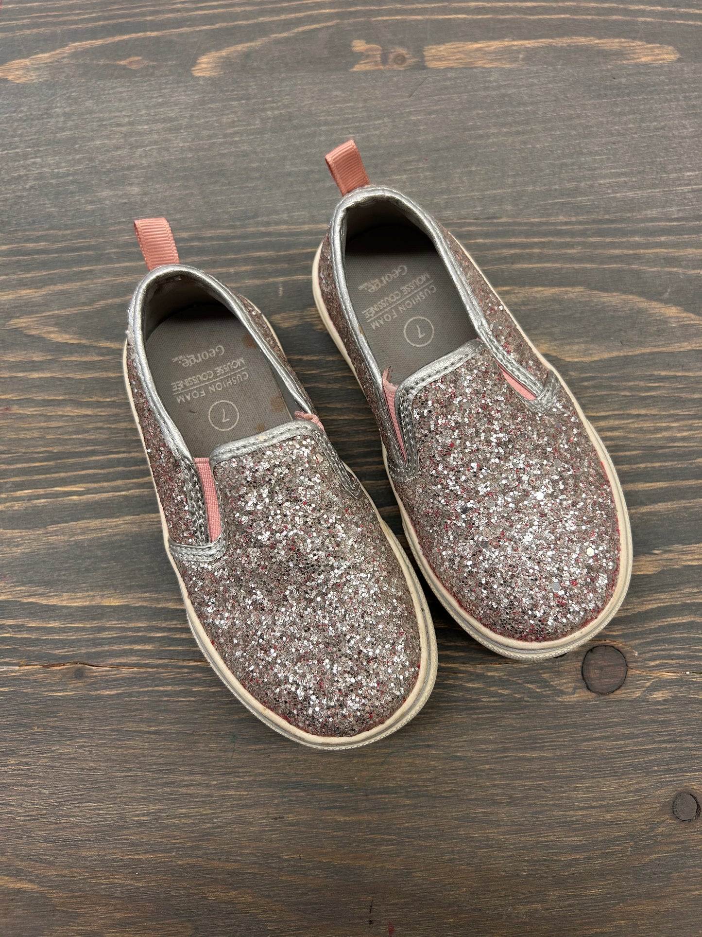 George 7 glitter sneakers