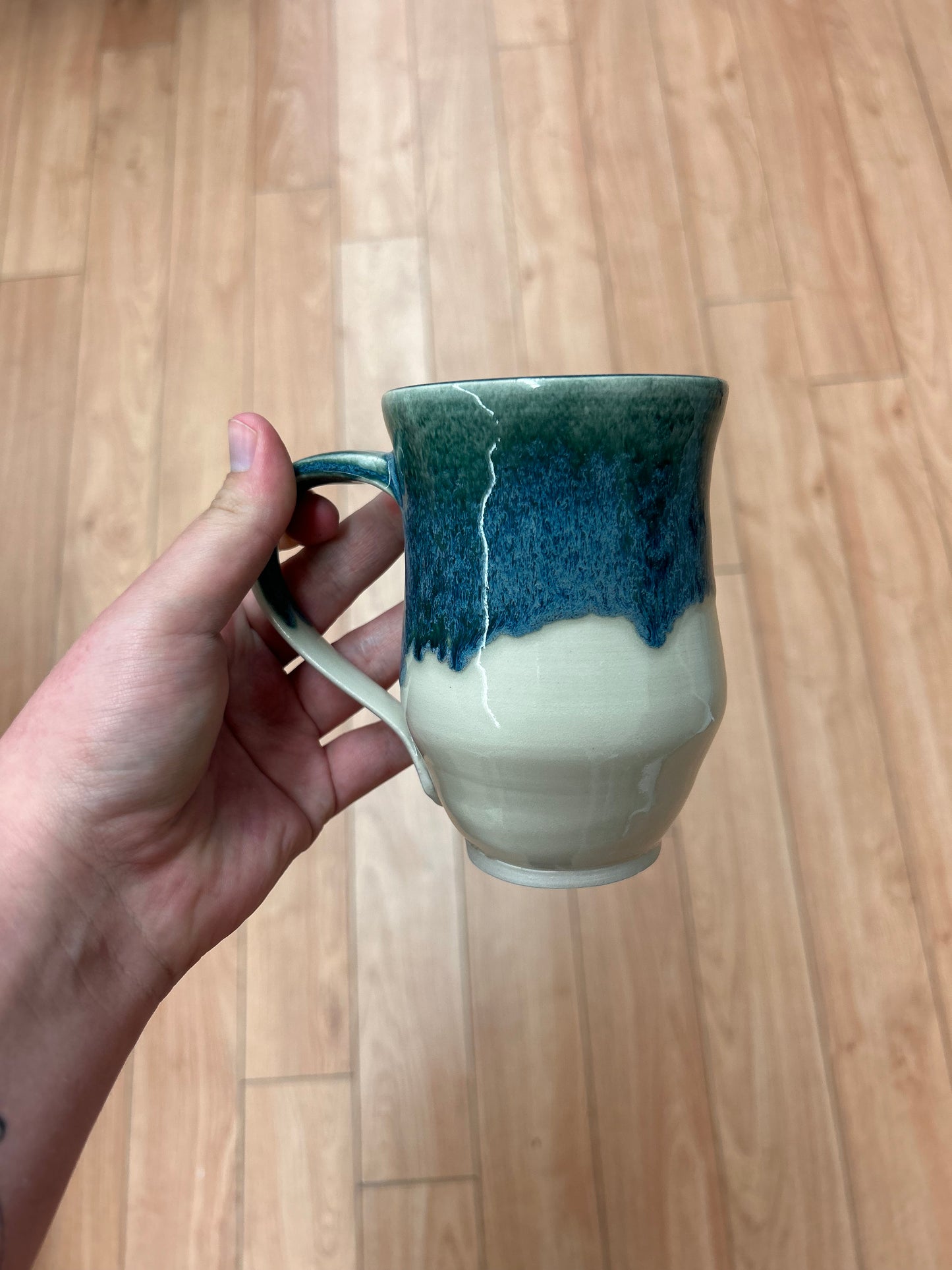 Blue mug