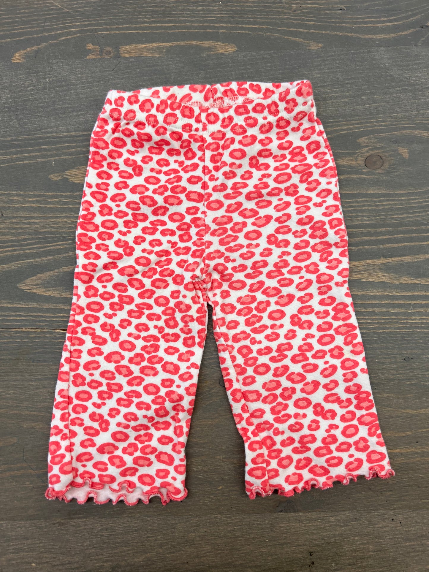 Carters 6m pink cheetah pants