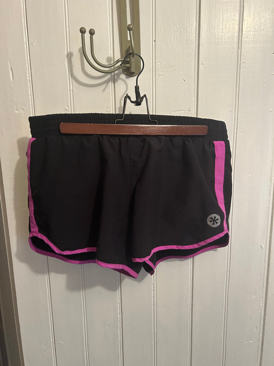 Old navy active large black & pink athletic shorts