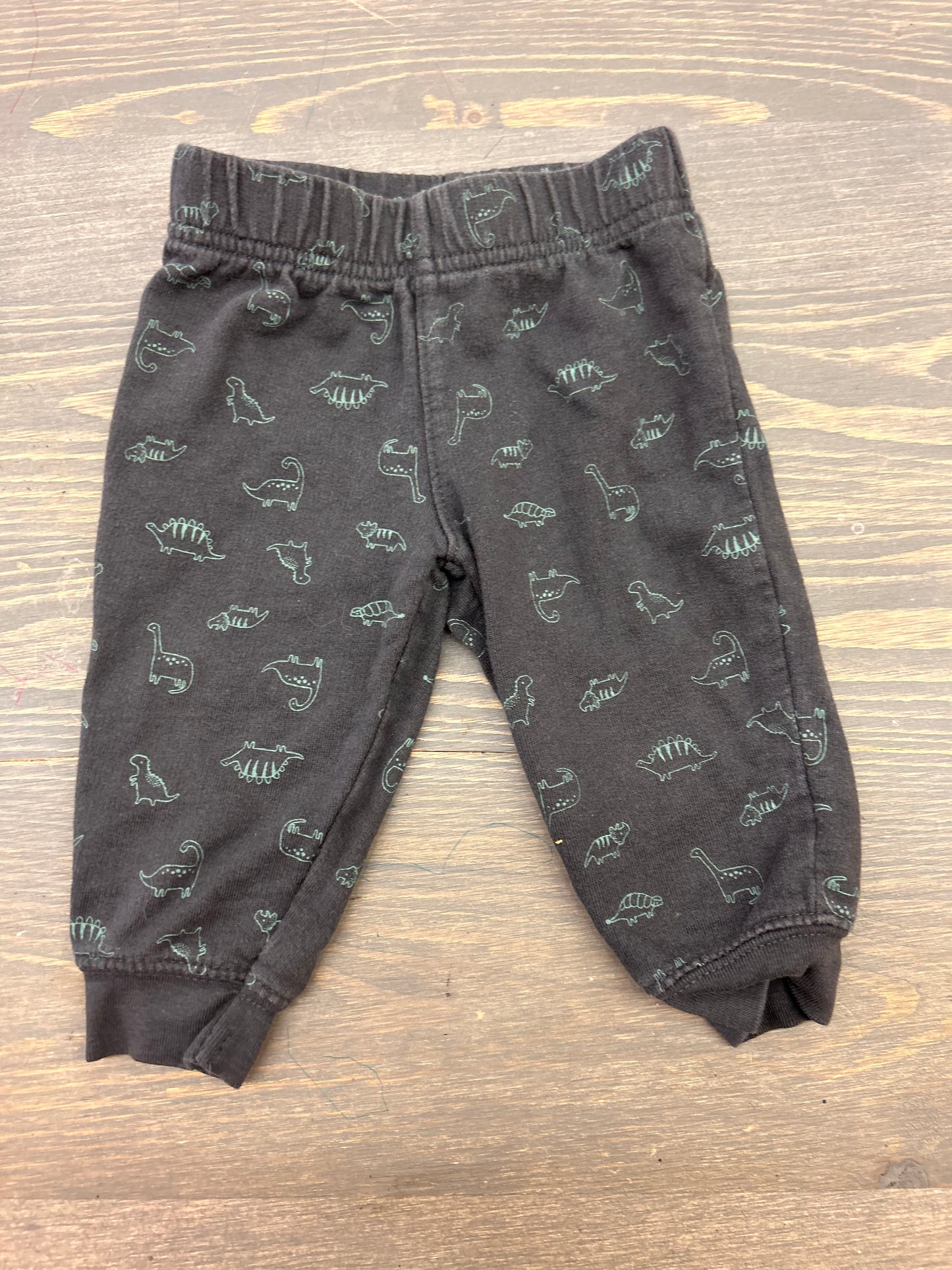 Carters 3/6m grey Dino joggers