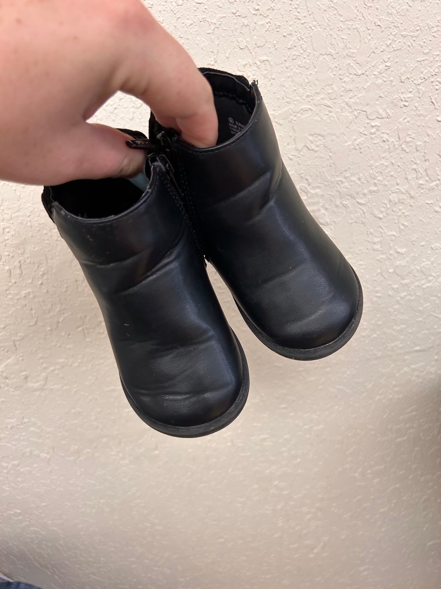 George 6 black booties