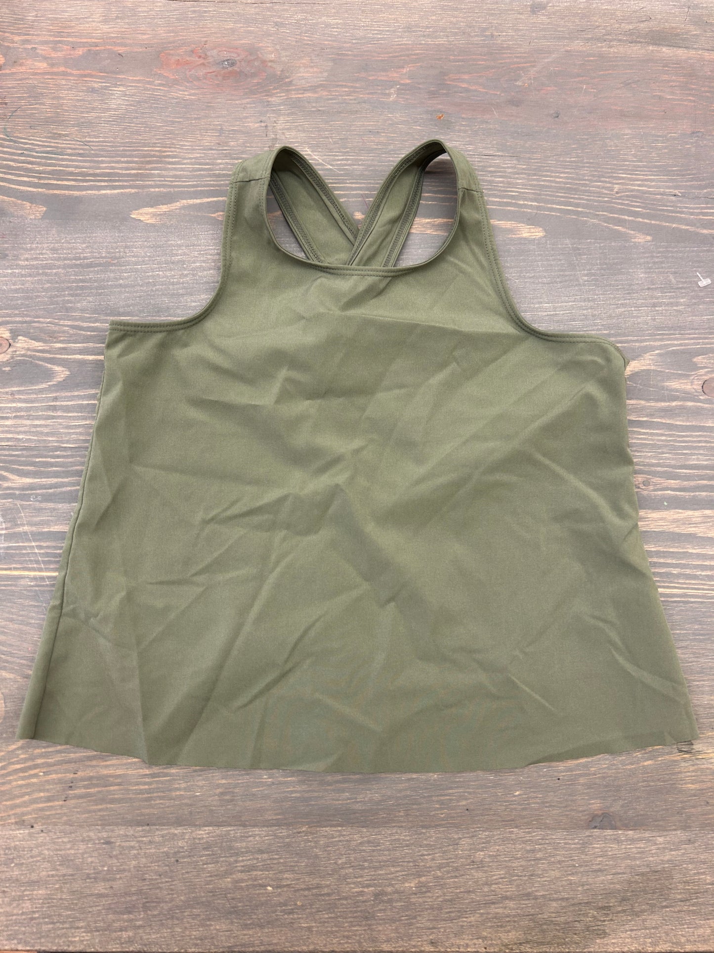 Old navy small green twist back tank