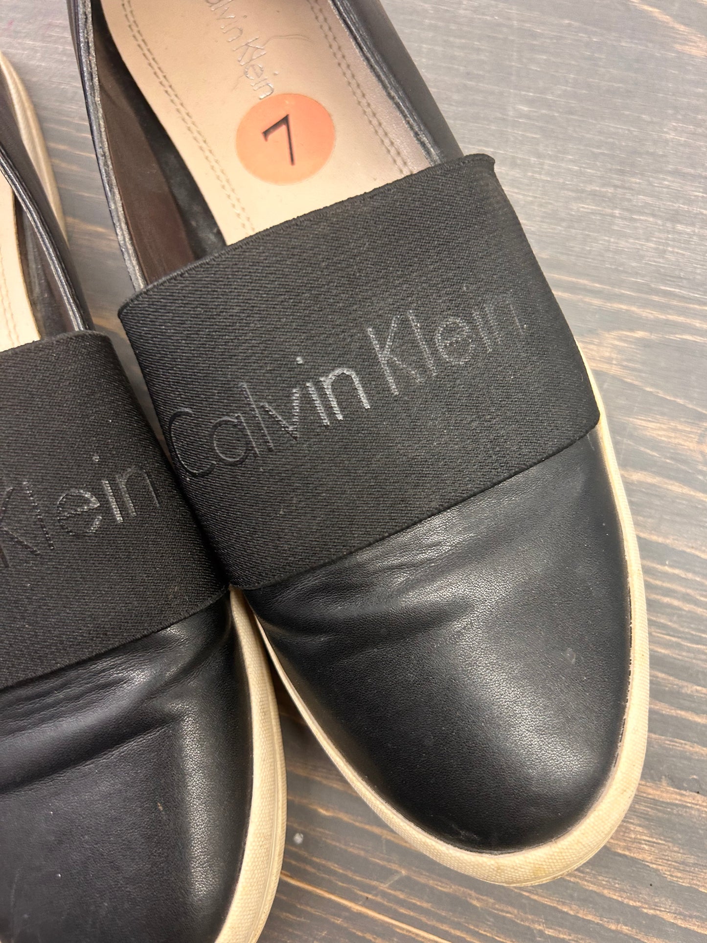 Calvin Klein 7 black shoes