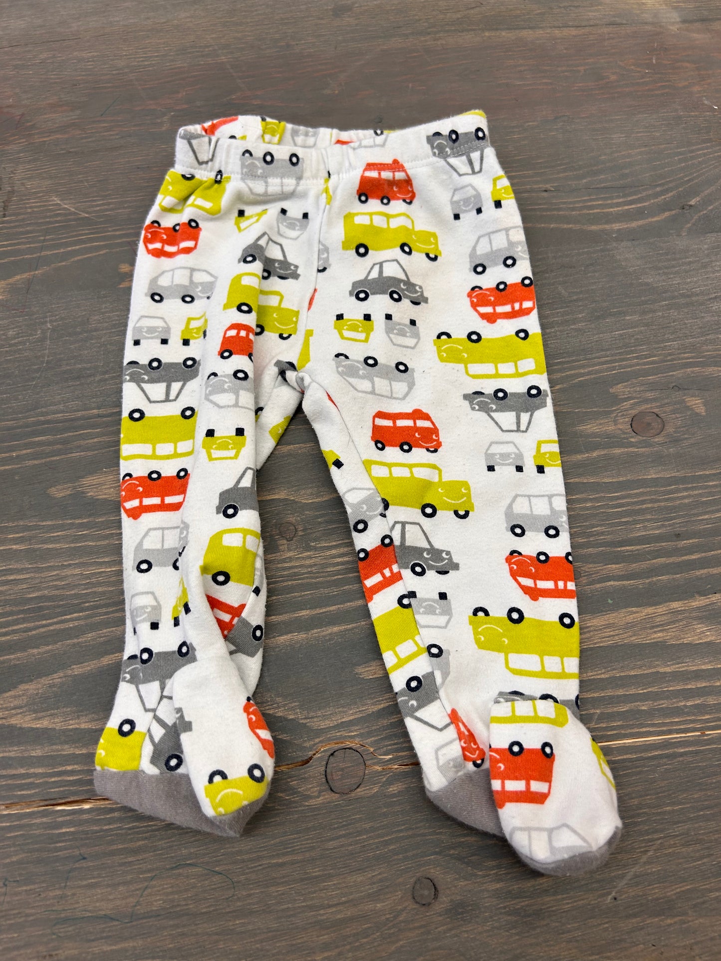 Petit lem 6m car footed pants