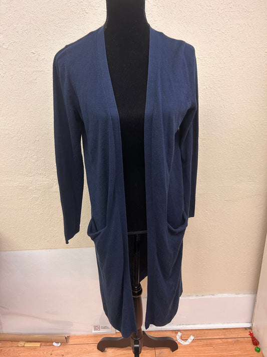 Forever 21 large navy blue cardigan