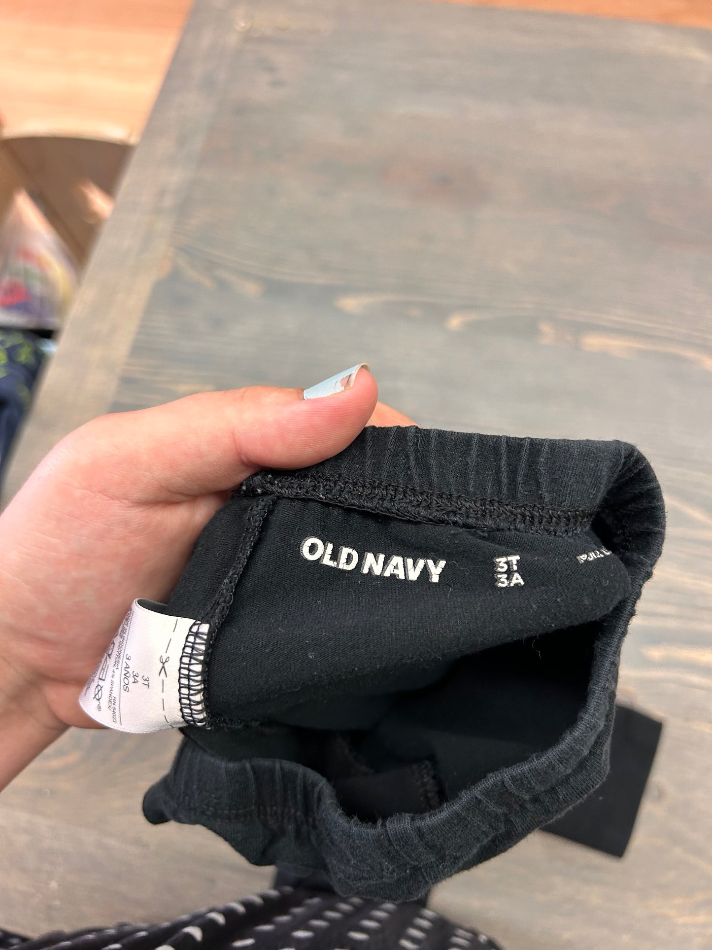 Old navy 3t black leggings