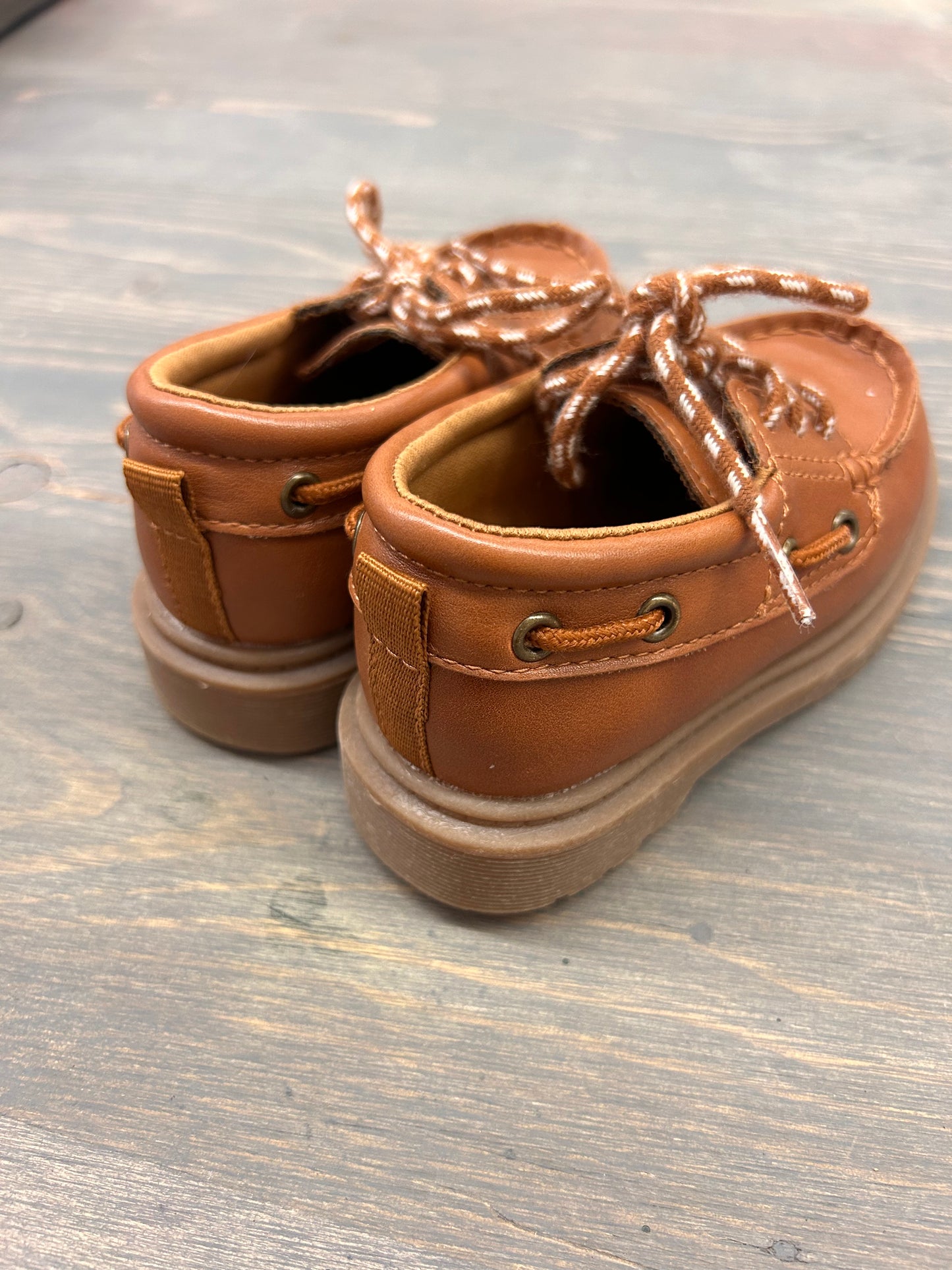 NEW Gap toddler 7 brown loafers