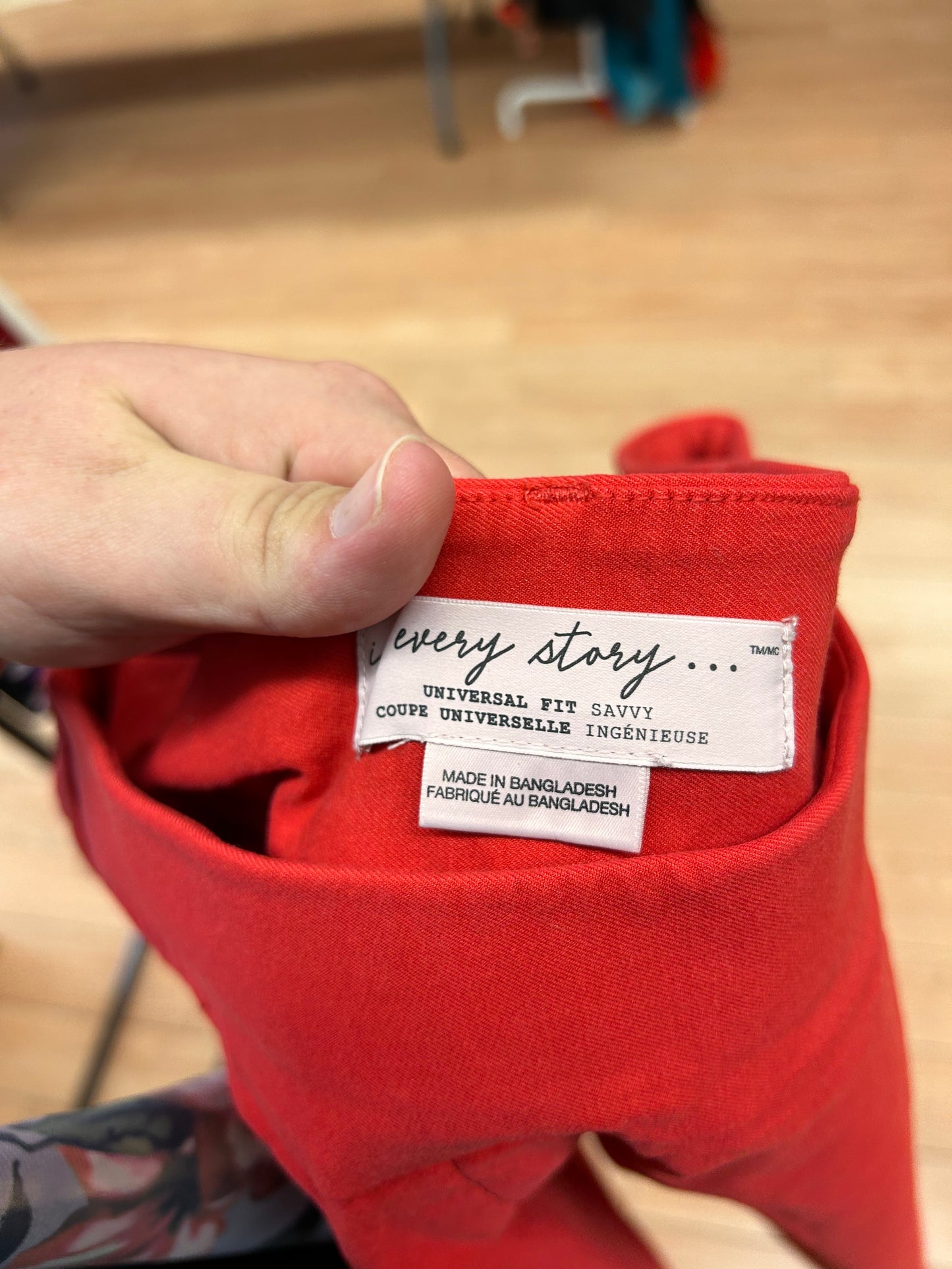 In every story penningtons 16 red dress pants