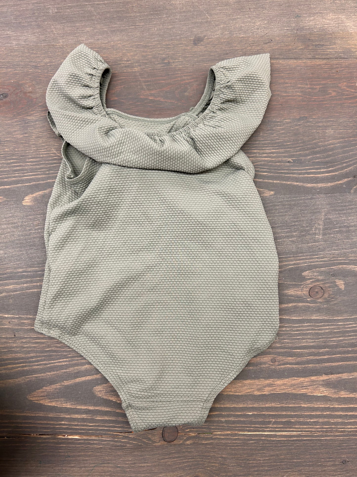 H&M 18/24m green swimsuit