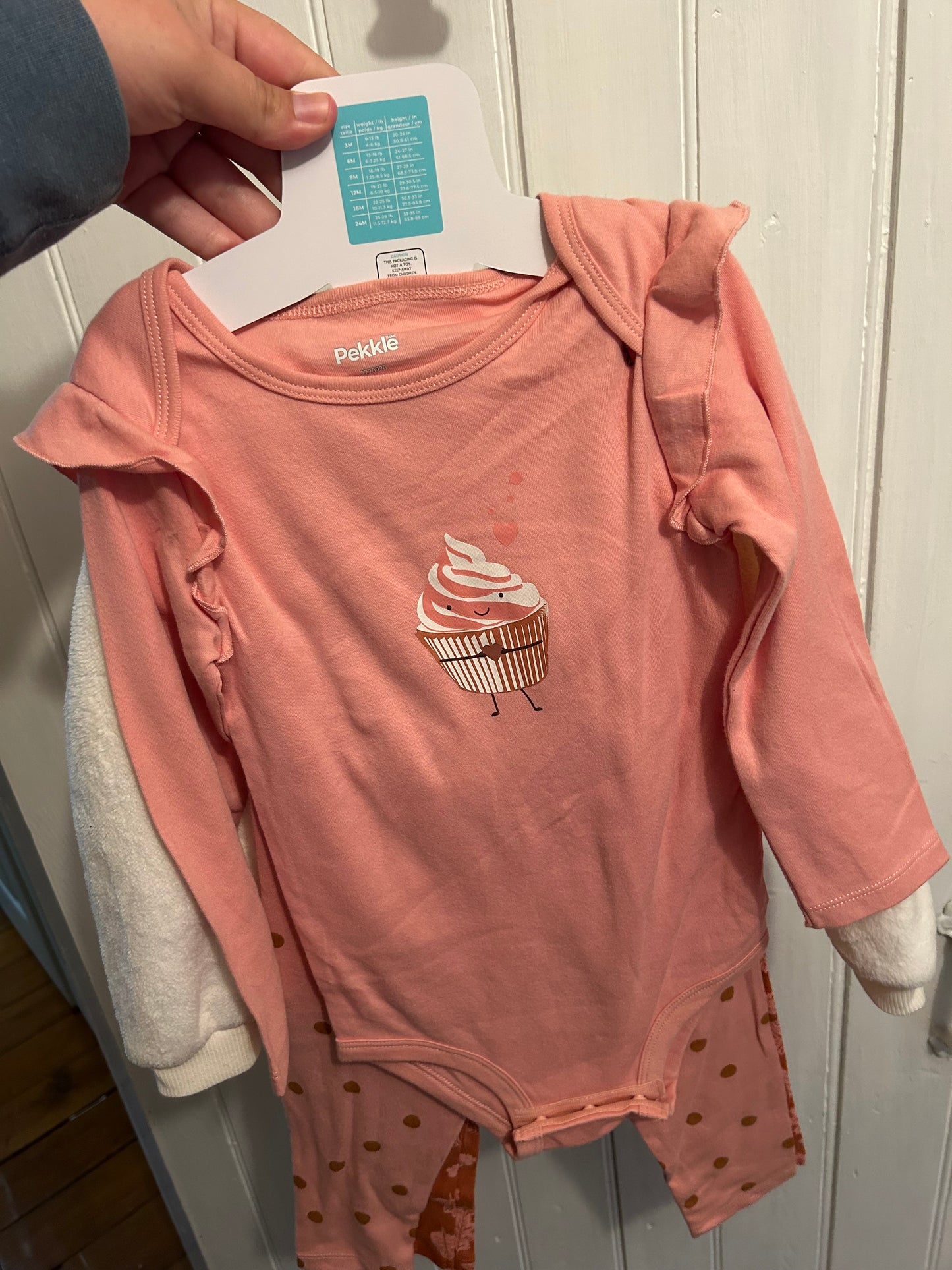 NEW Pekkle 24m fall spice 4pc matching set