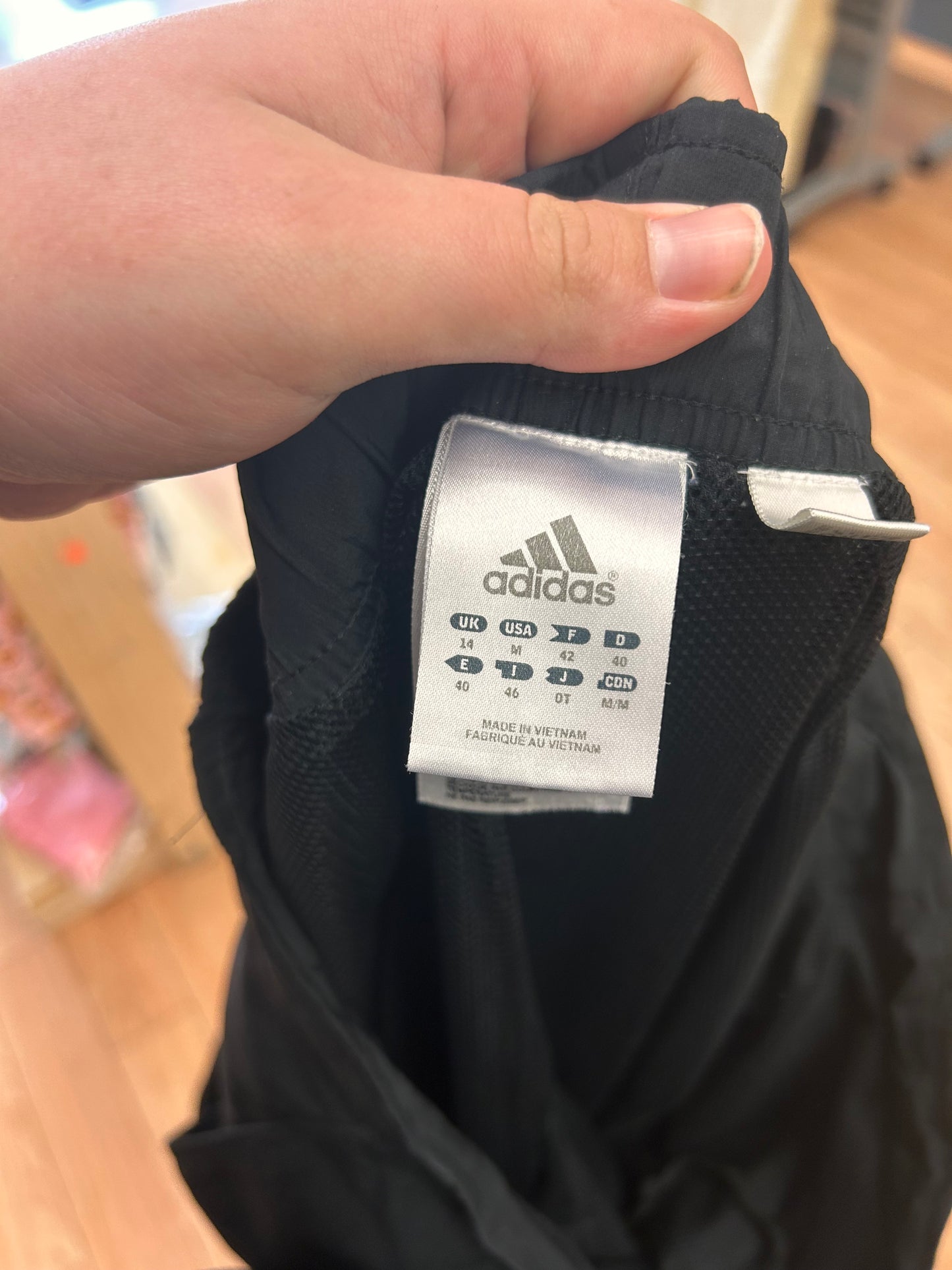 Adidas medium black splash pants