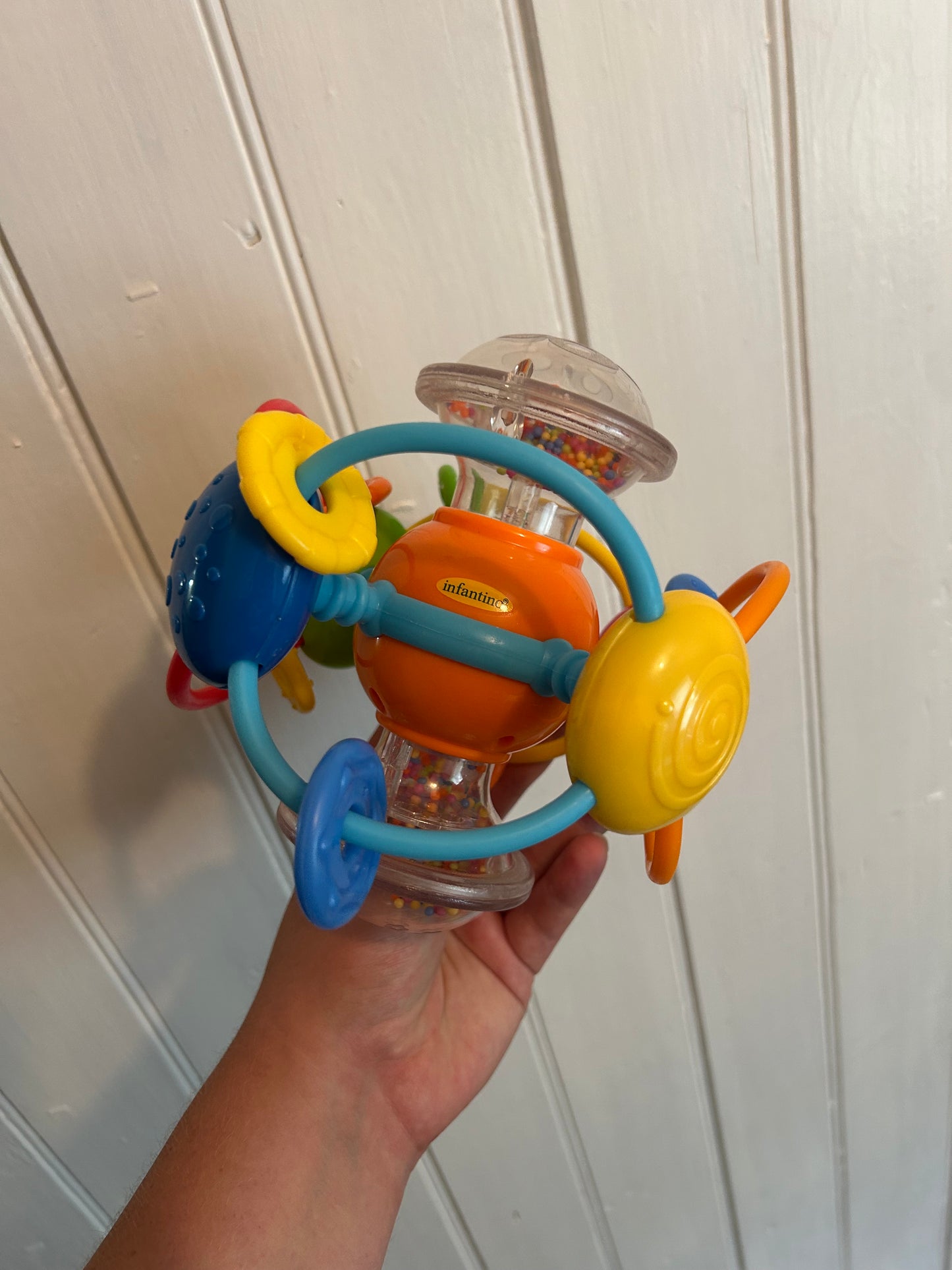 Infantino fidget rattle toy