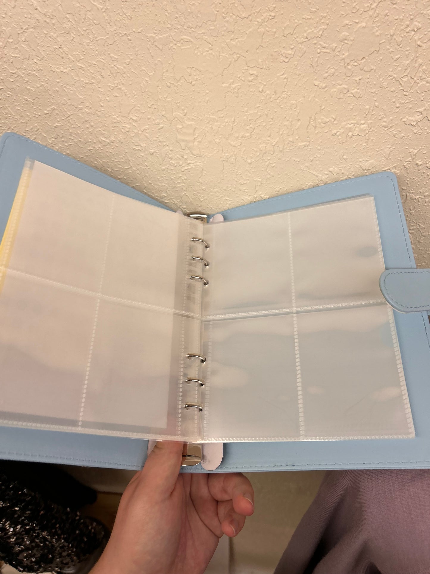 Cash savings binder