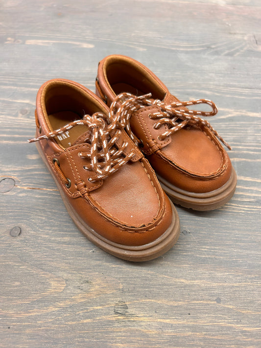 NEW Gap toddler 7 brown loafers