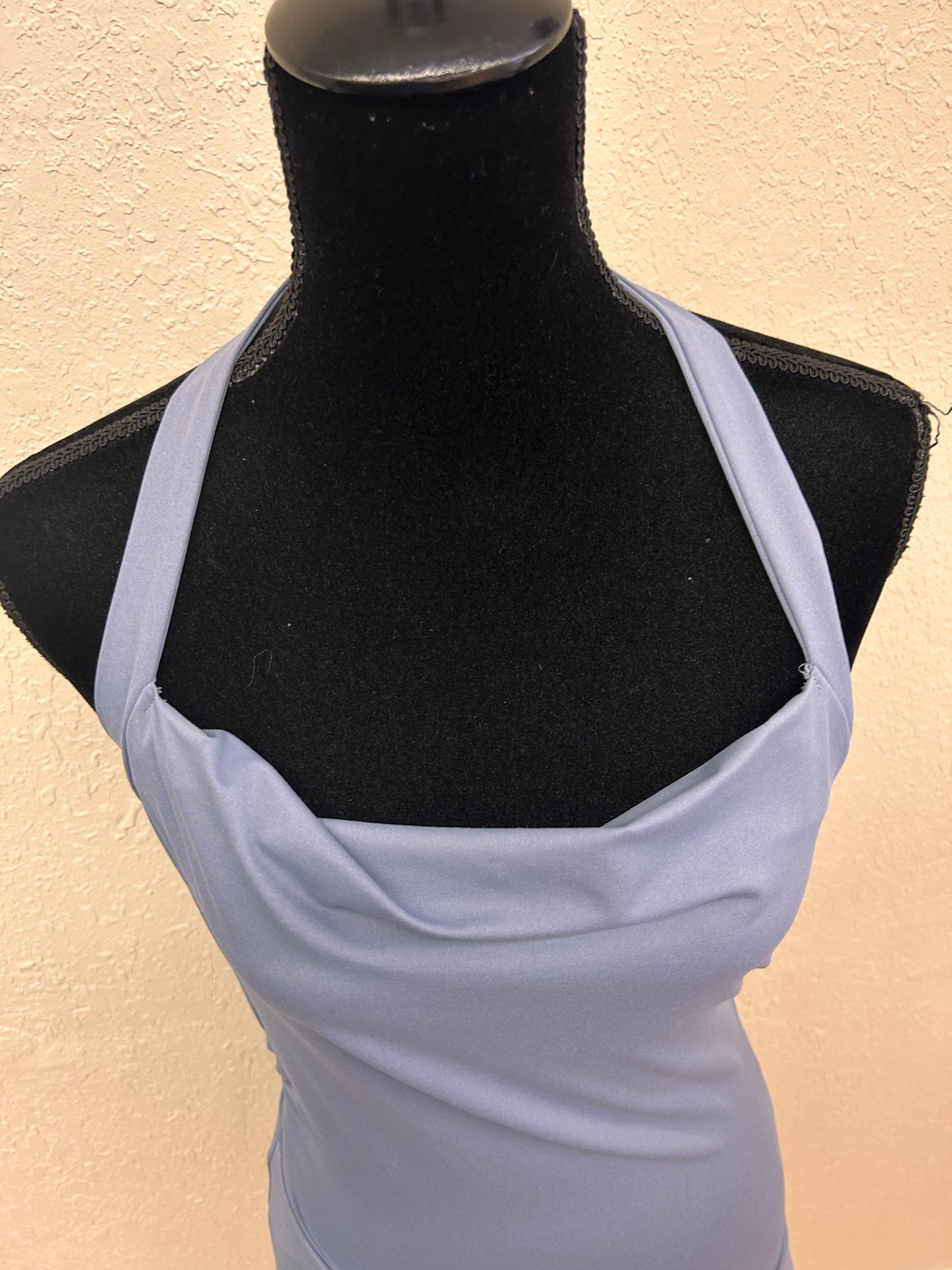 NEW shein blue halter athletic dress