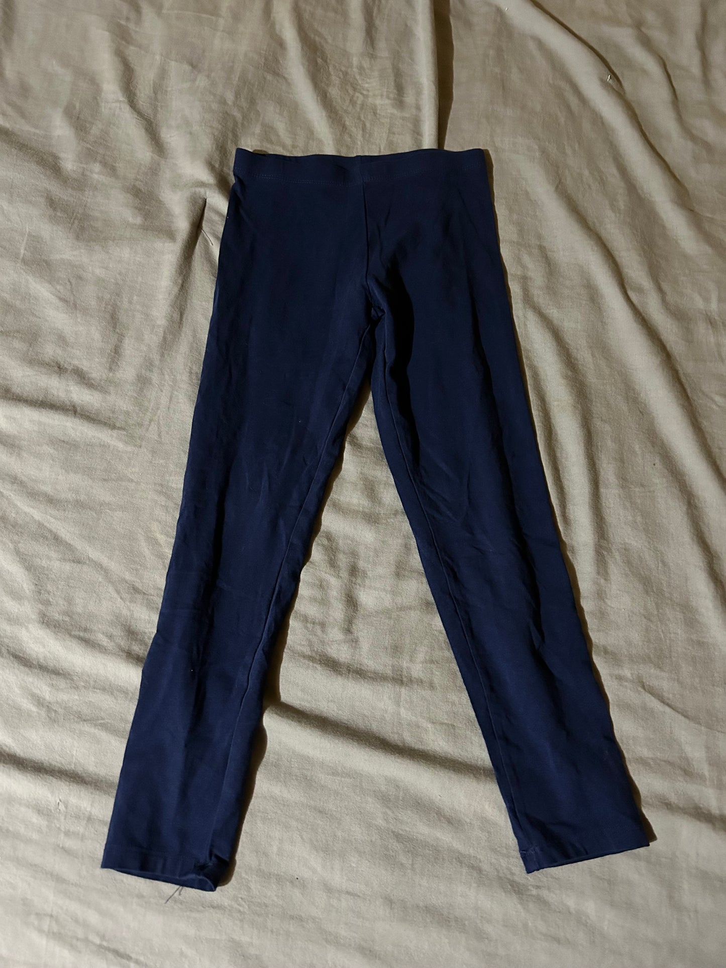 Bella & birdie 7/8 navy blue leggings