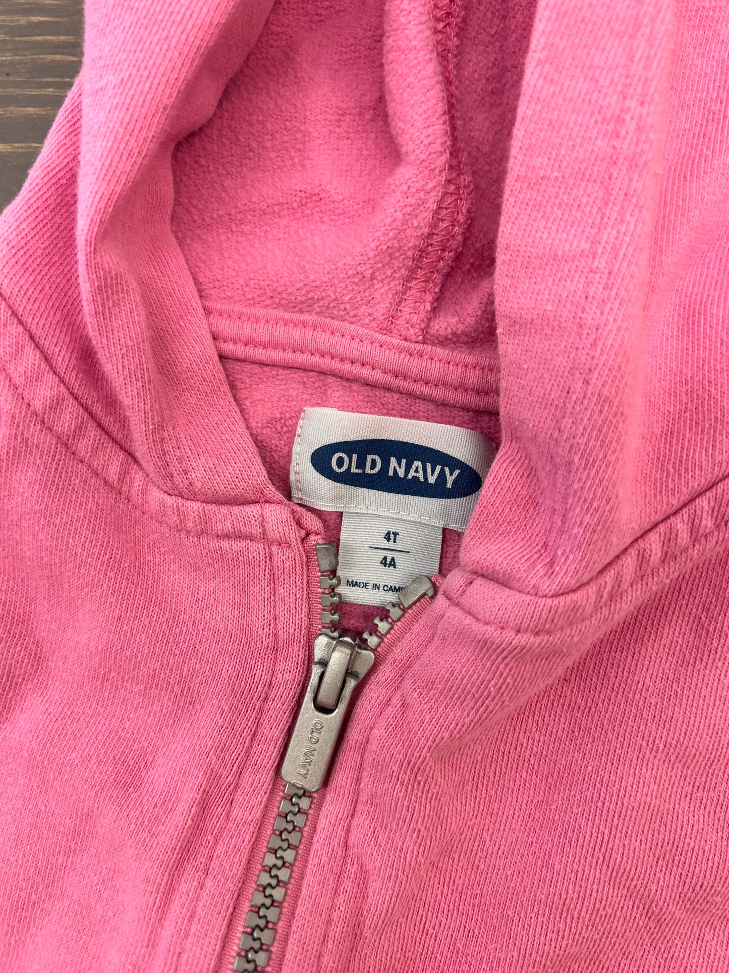 Old navy 4t pink & blue ombre hoodie