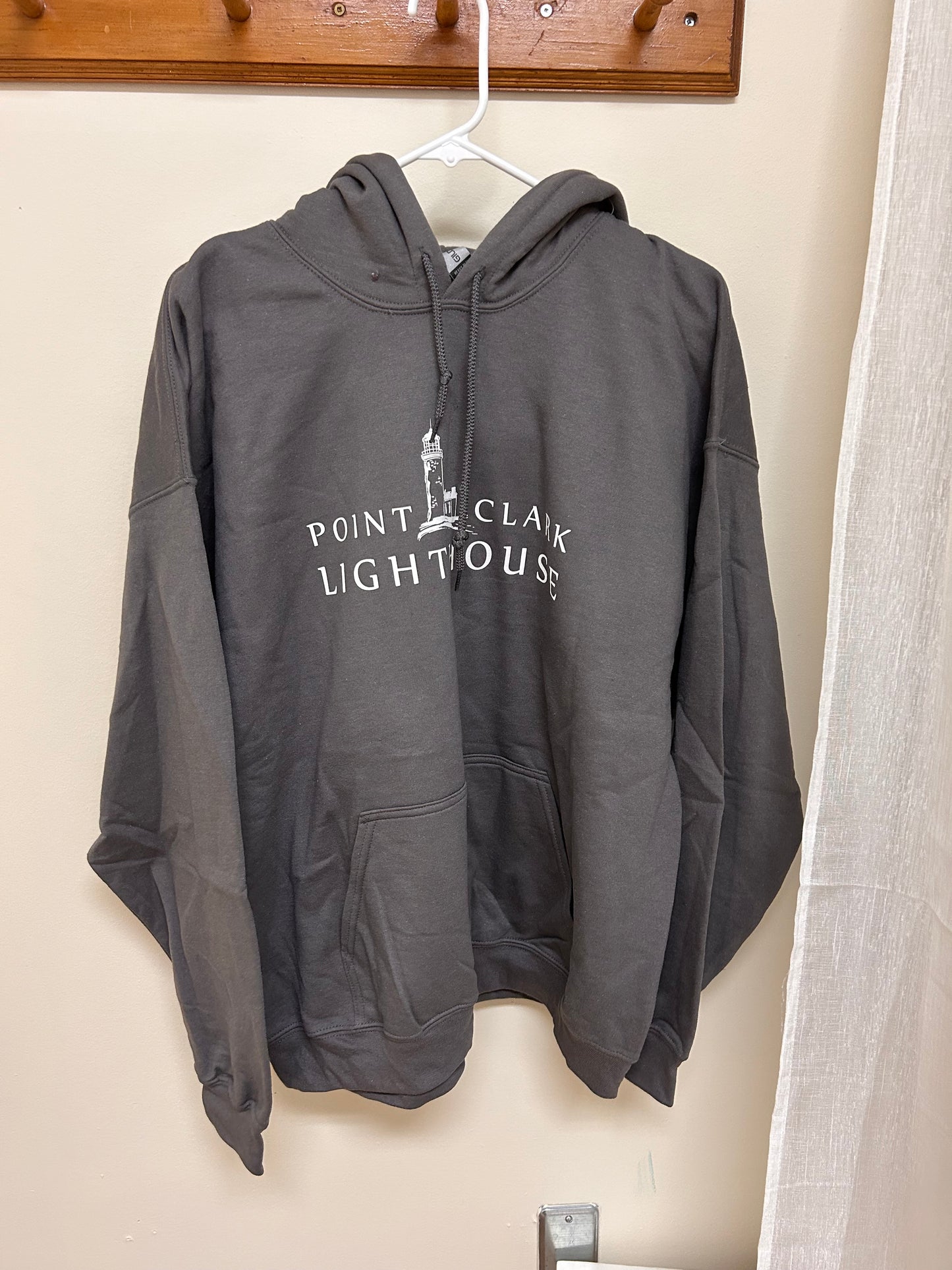 Adult Point Clark lighthouse hoodie