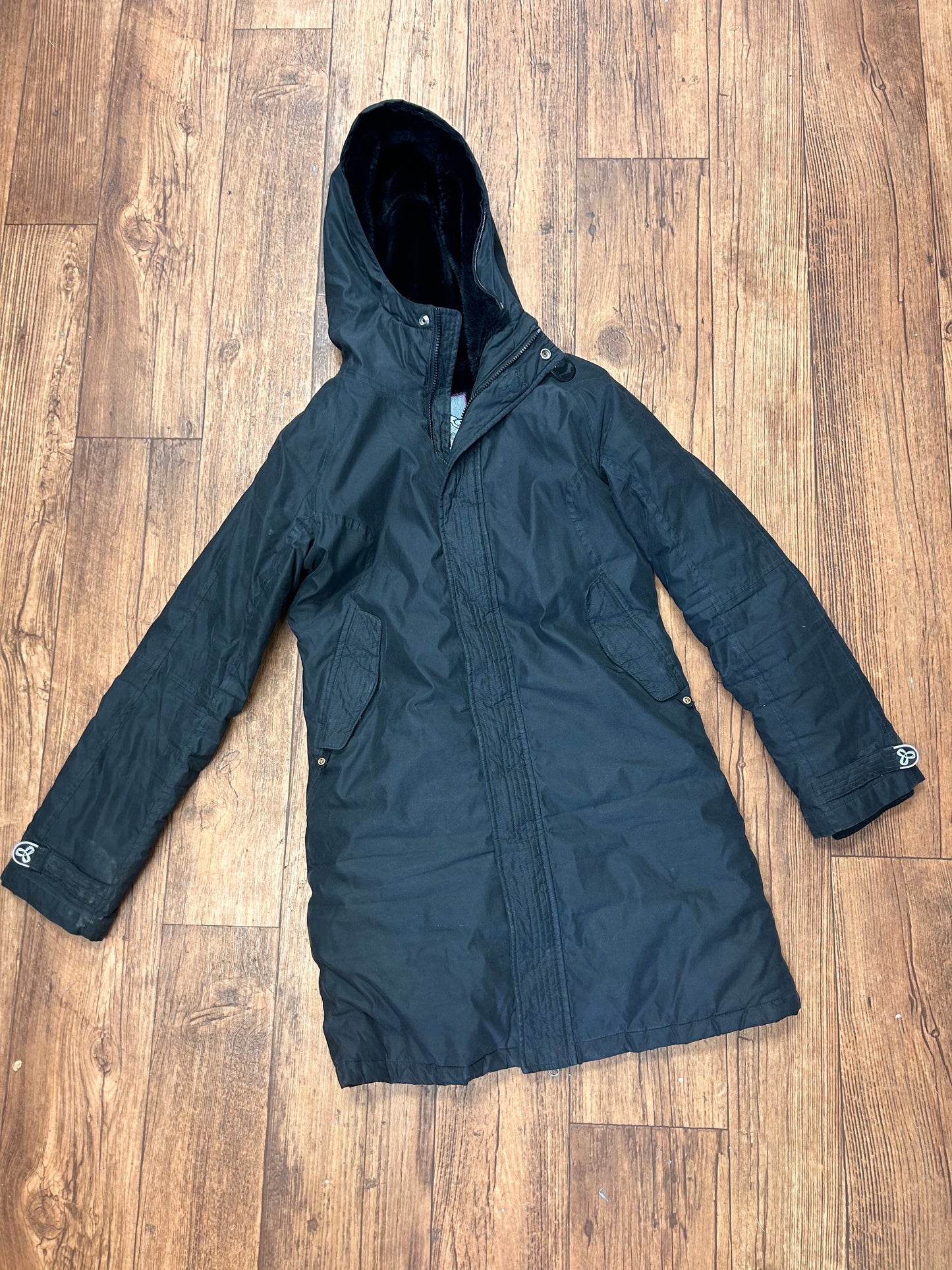 TNA medium black Winter coat