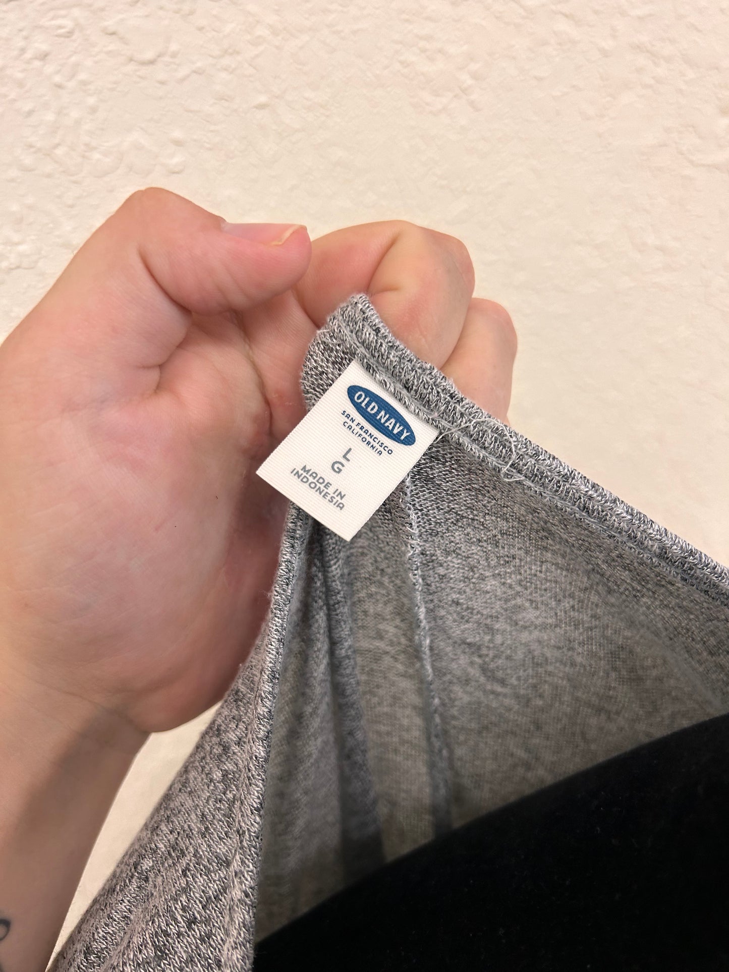 Old navy large grey mini dress