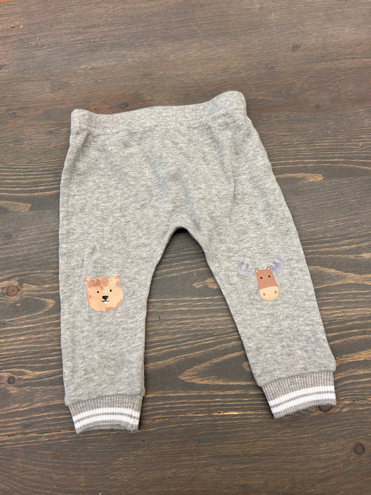 Canadian 6/9m bear & moose knee pants