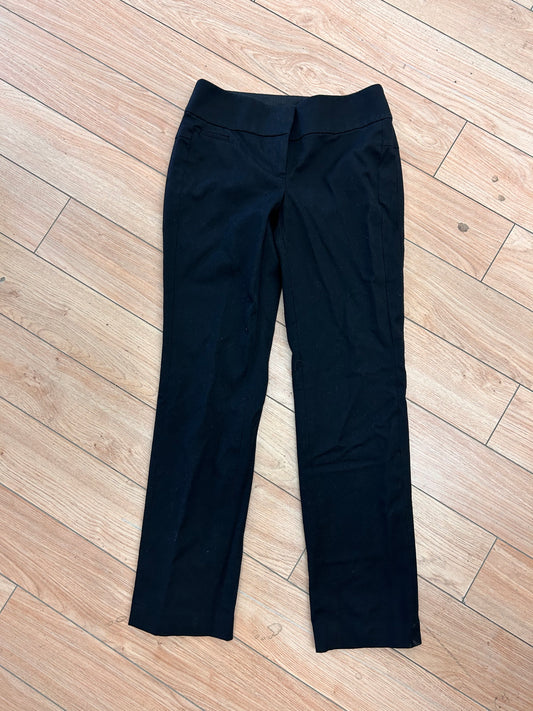 LOFT 0 black Julie straight dress pants