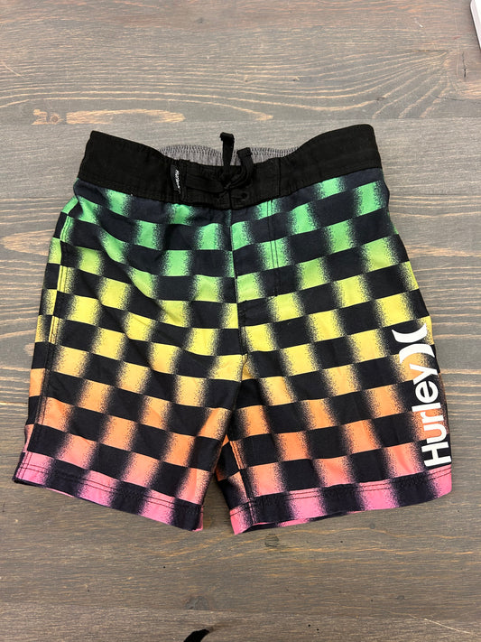 Hurley 3t gingham swim shorts