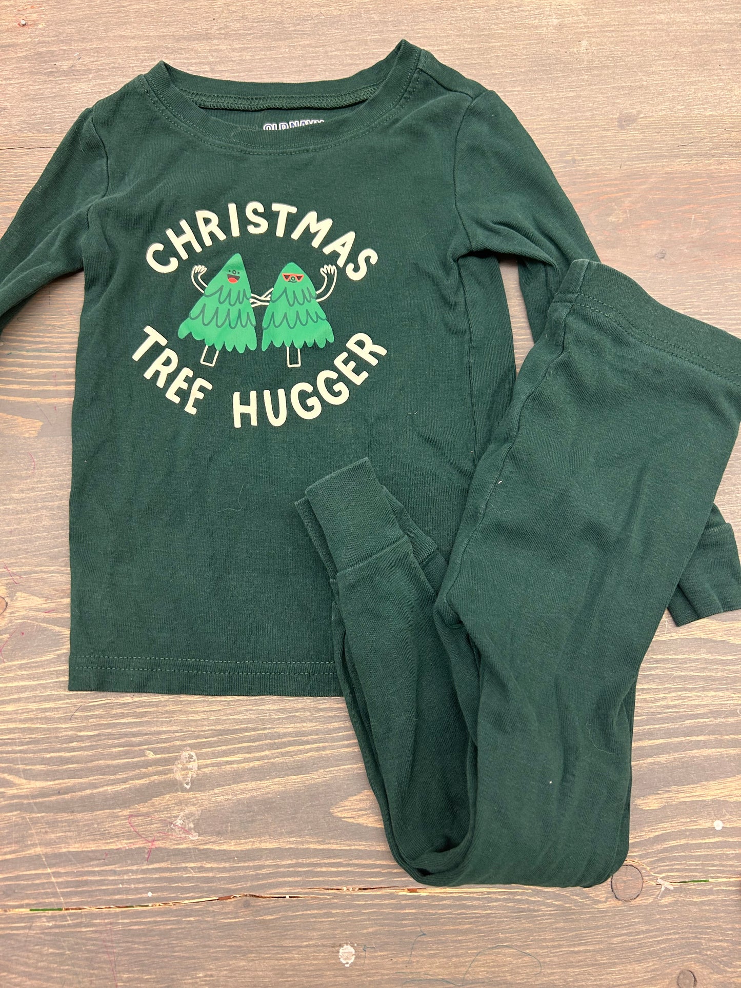 Old navy 3t Christmas tree 2pc pj set