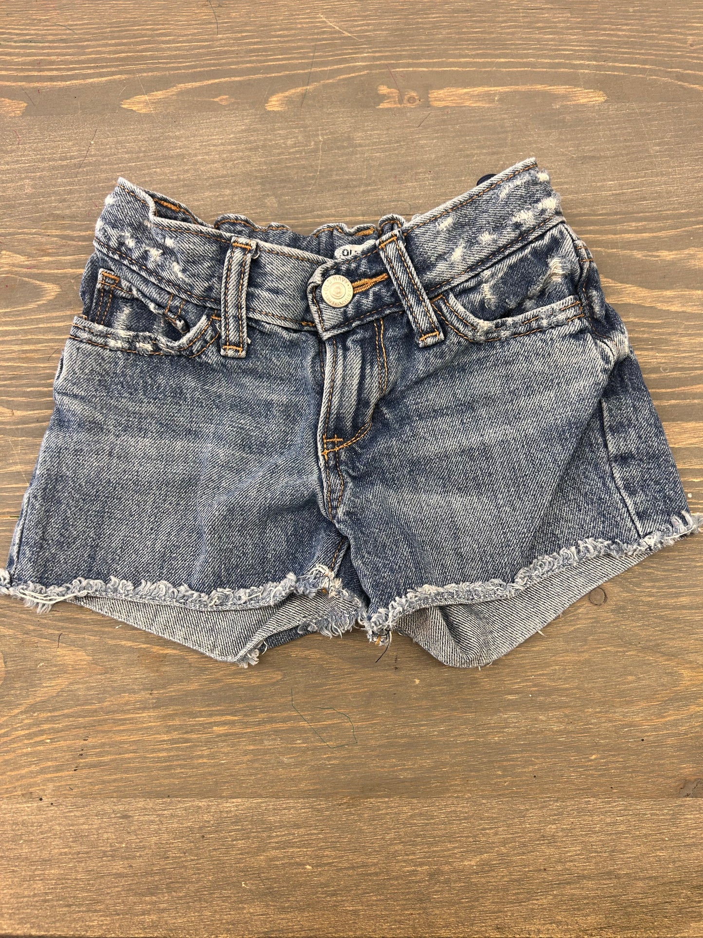 Old navy 6 distressed denim shorts