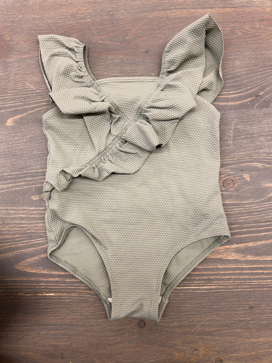 H&M 18/24m green swimsuit