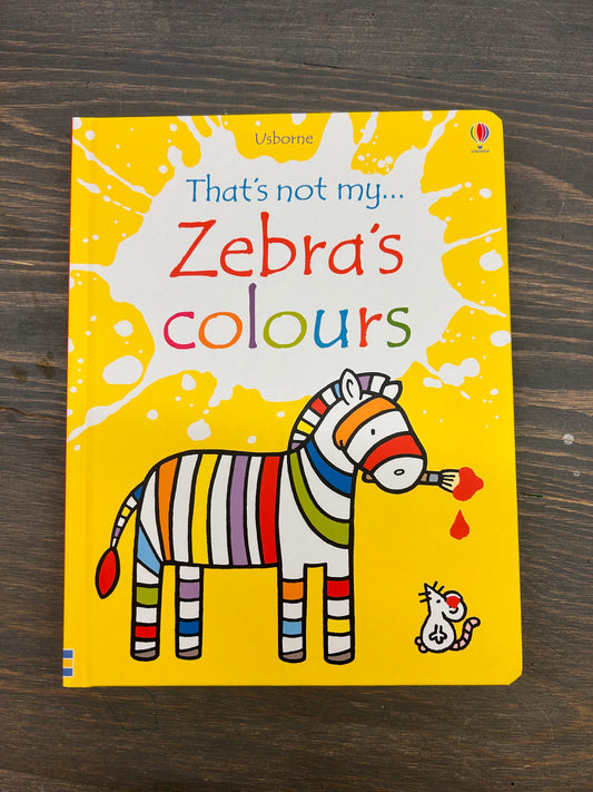 Usborne that’s not my zebra colours