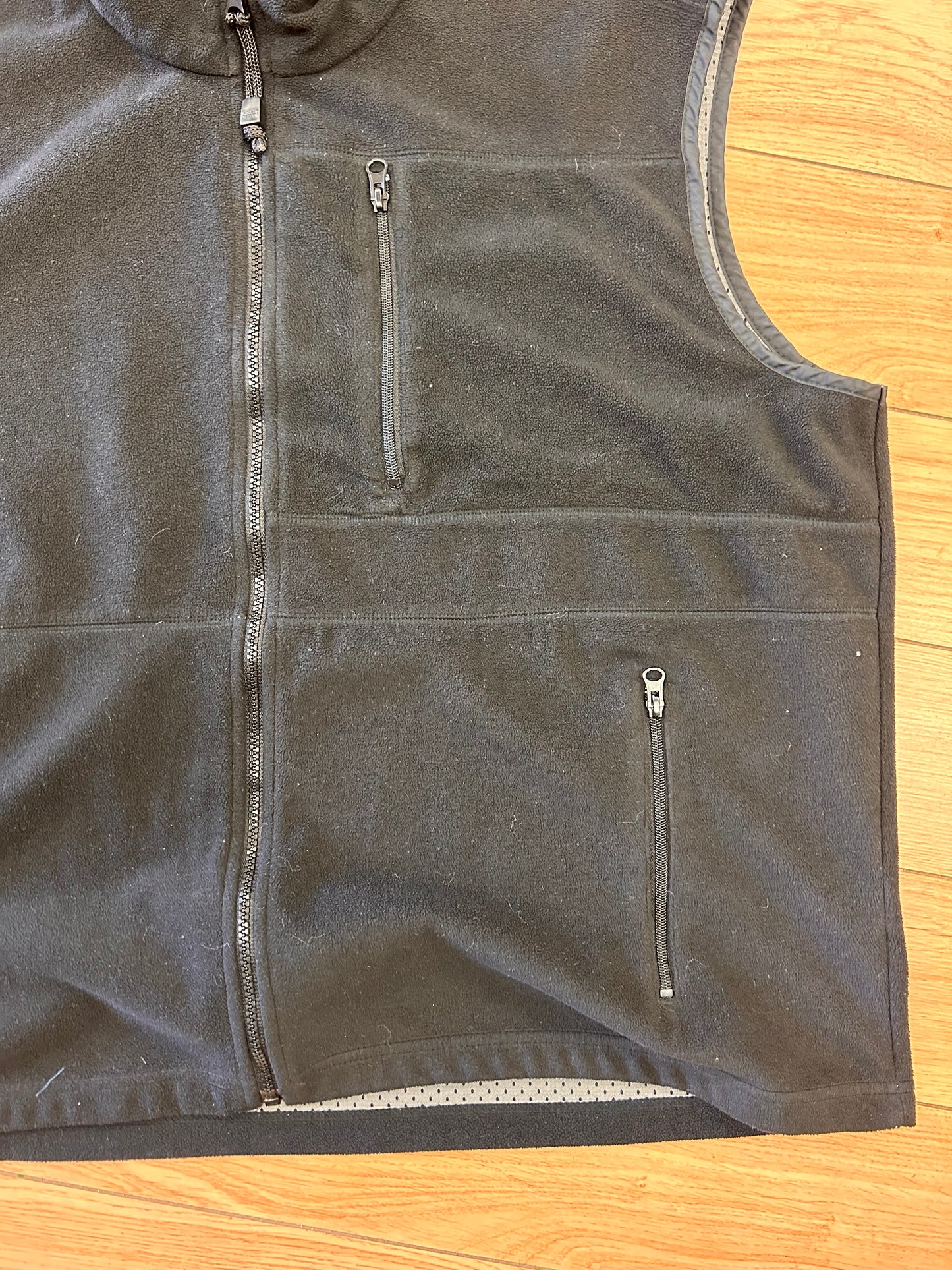 Route 66 xl black fleece vest