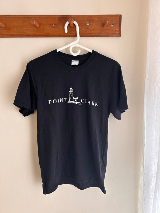 Adult black point Clark T-shirt